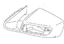 Suzuki Spiegel Links 56600-26J03-RB5
