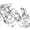 Honda Cowl R. Under NH206M -Macna Winkel 64310 MZ2 000ZA c83b