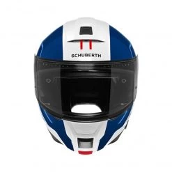 Schuberth C5 Master Motorhelm -Macna Winkel C5 master wit blauw detail 2 cae7