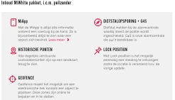 Mi01 GPS Tracker + Inbouw & Certificaat Motorfiets