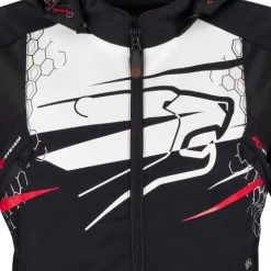 Bering Balko Motorjas -Macna Winkel bering balko zwart wit rood 4 fe34