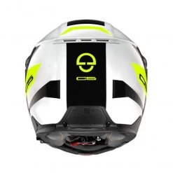 Schuberth C5 Eclipse Motorhelm -Macna Winkel c5 eclipse wit geel achterzijde b845