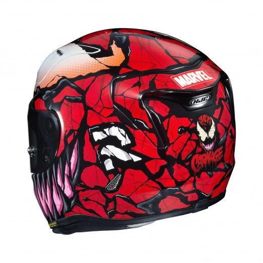 HJC R-PHA 11 Carnage Marvel Motorhelm 4 HJC R-PHA 11 Carnage Marvel Motorhelm - Afbeelding 2