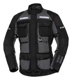 IXS Montevideo-ST Jacket Motorjas -Macna Winkel ixs montevideo st grijs zwart jas 1 31ee