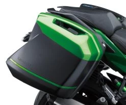 Kawasaki Zijkoffer Deco Streep Groen