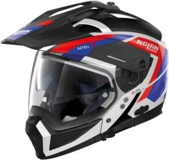 Nolan N70-2 X Grandes Alpes Motorhelm -Macna Winkel n70 2 x grandes alpes n com m.white 26 69db