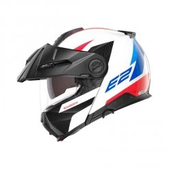 Schuberth E2 Defender Motorhelm -Macna Winkel schuberth e2 defender wit rood blauw 2 d6f8