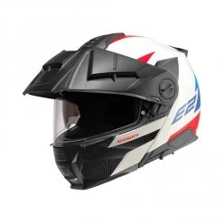 Schuberth E2 Defender Motorhelm -Macna Winkel schuberth e2 defender wit rood blauw 7298