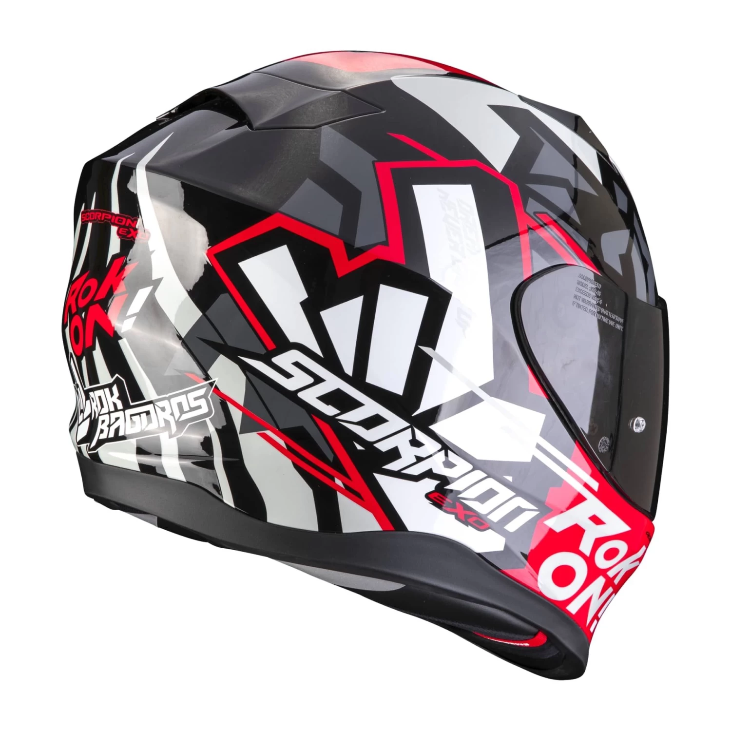 Scorpion Exo-520 Evo Air Rok Bagoros Motorhelm - Afbeelding 2