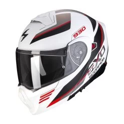 Scorpion Exo-930 Navig Motorhelm -Macna Winkel scorpion exo 930 navig wit rood 6752