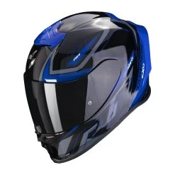 Scorpion Exo-R1 Evo Air Gaz Motorhelm -Macna Winkel scorpion exo r1 evo air gaz zwart blauw 9241