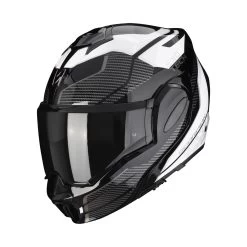 Scorpion Exo-Tech Evo Animo Motorhelm -Macna Winkel scorpion exo tech evo animo zwart wit 35c8