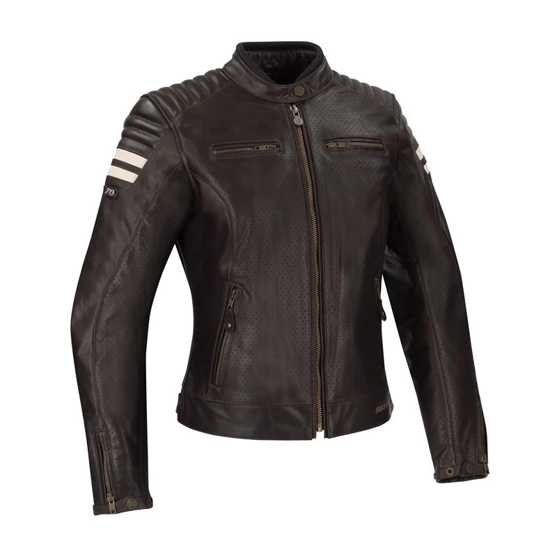 Segura Lady Stripe Perfo Motorjas 5 Segura Lady Stripe Perfo Motorjas - Afbeelding 3