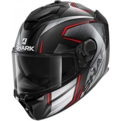 Shark Spartan GT Carbon Kromium Motorhelm -Macna Winkel shark spartan gt carbon kromium rood 5f58