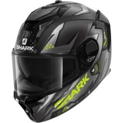 Shark Spartan GT Carbon Urikan Motorhelm 7 Shark Spartan GT Carbon Urikan Motorhelm -Macna Winkel shark spartan gt carbon urikan antraciet fluo 8baa